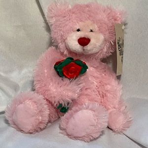 Beverly Hills Teddy Bear Co Betsy bear with roses